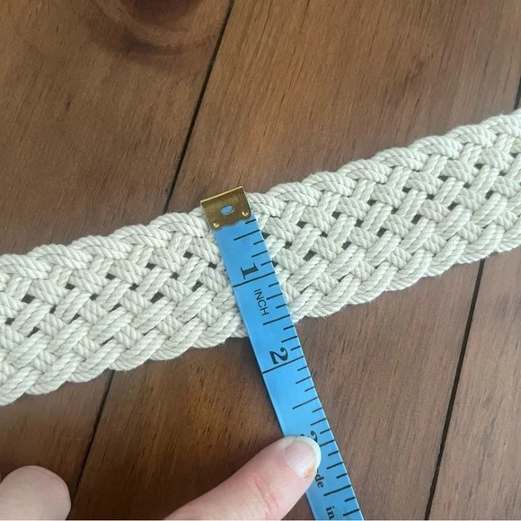 J. Crew (S/M) Woven Belt - Picture 5 of 6